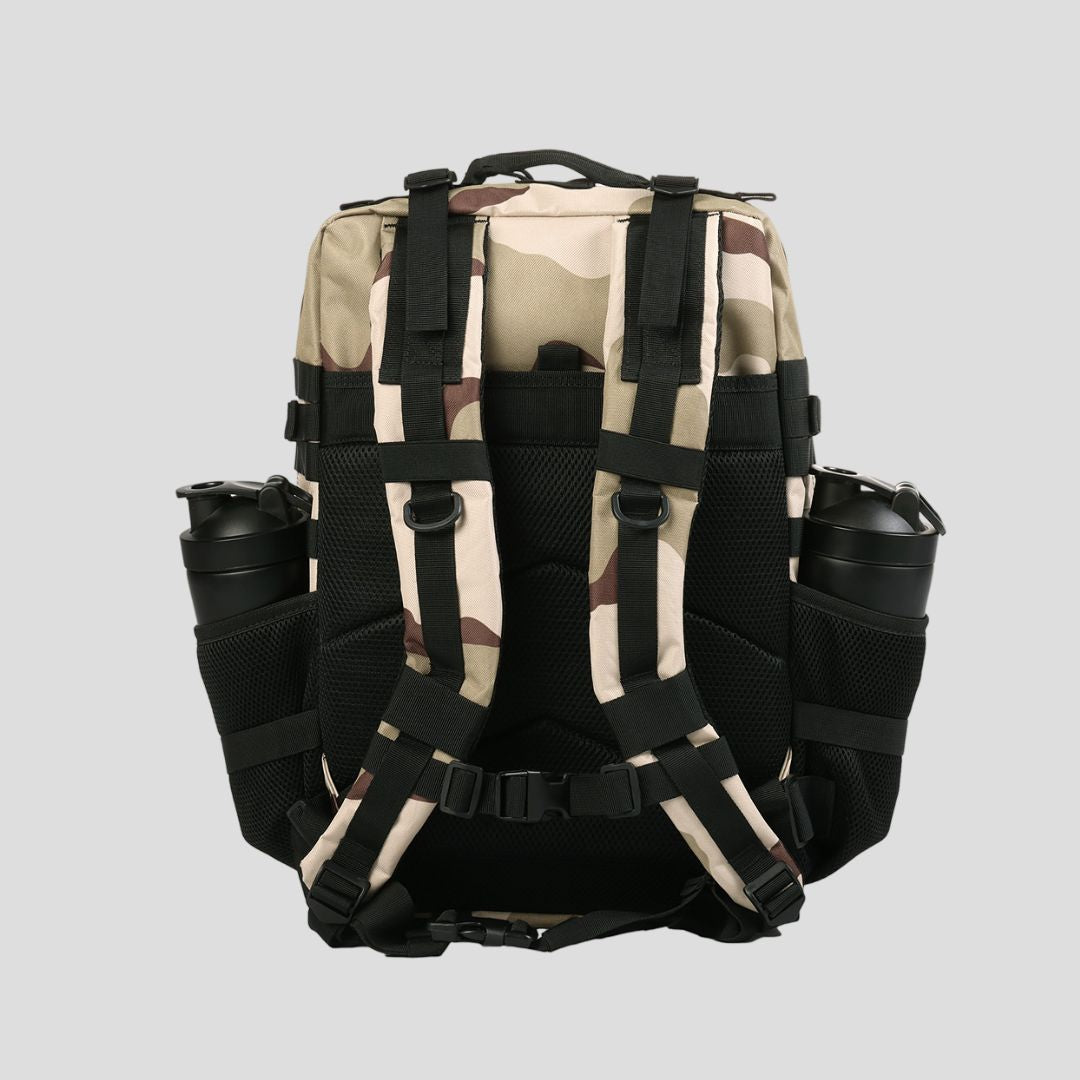 Delta Force 45L Desert Camo Tactical Backpack - High-Capacity Assault Bag