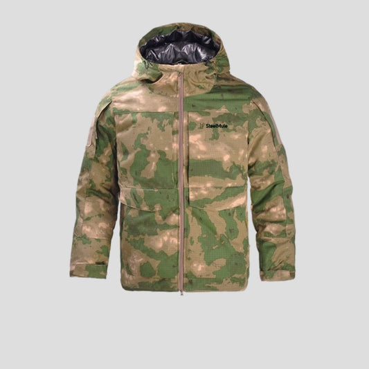 Tactical Winter Jacket with Thermo-Reflective Technology – Mudshade Camo