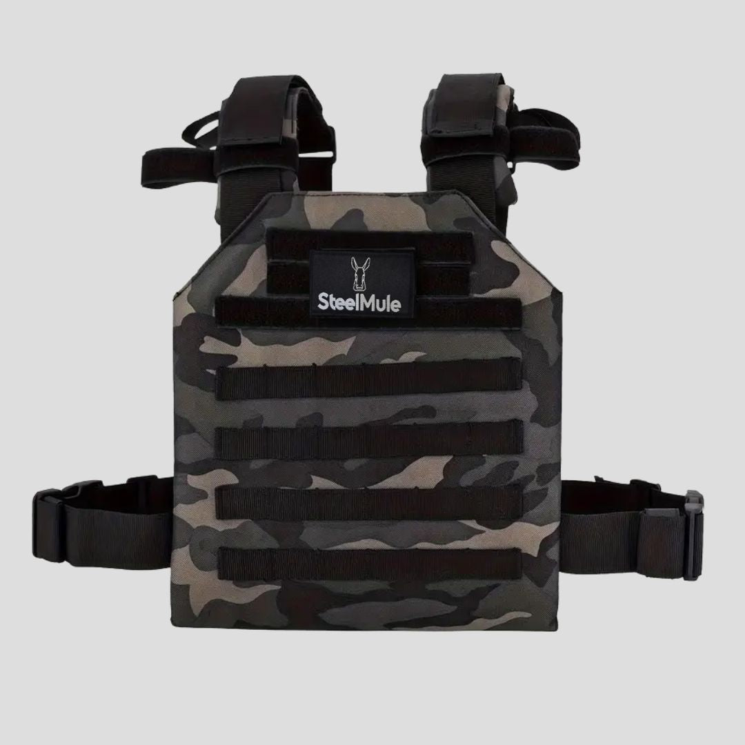 Tactical Vest PI Black Camo