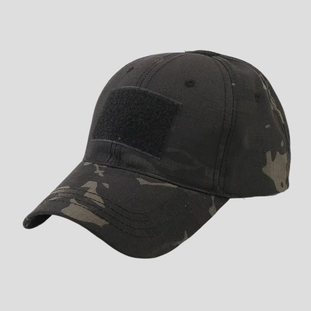 Army Cap Black Camo