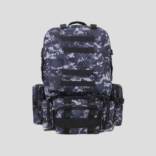 Tactical Backpack 48L Black Digital Camo