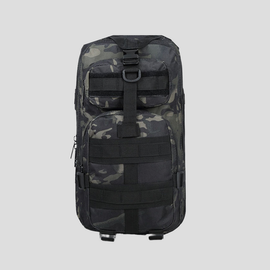 Tactical Backpack 26L Black Camo