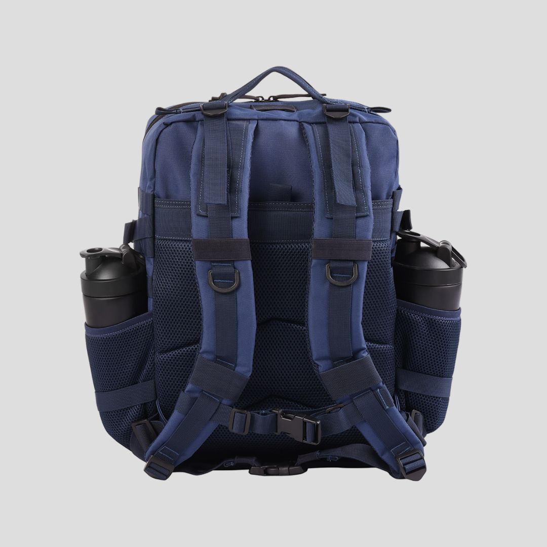 Delta Force 45L Steel Blue Tactical Backpack - High-Capacity Assault Bag