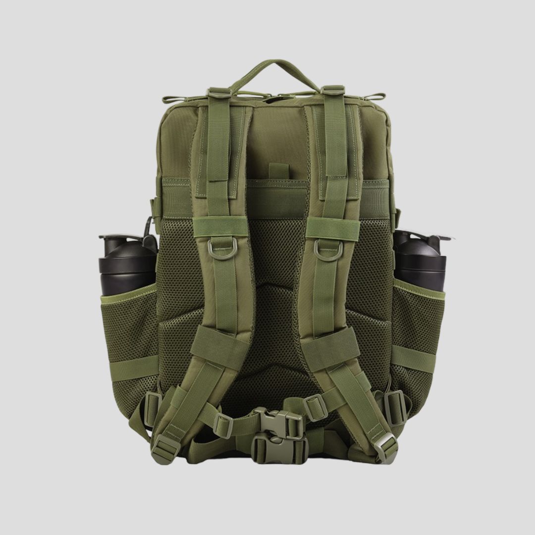 Delta Force 45L Army Green Tactical Backpack - High-Capacity Assault Bag