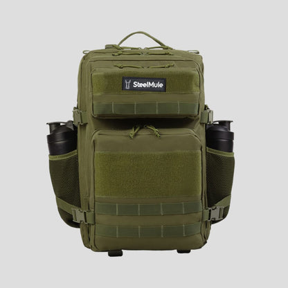 Delta Force 45L Army Green Tactical Backpack - High-Capacity Assault Bag