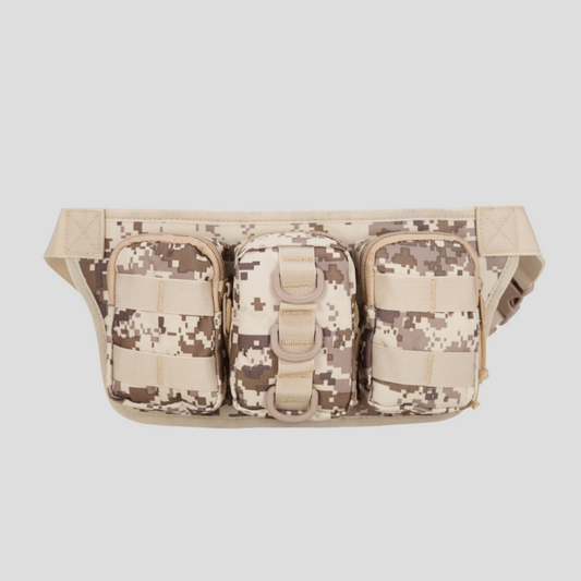 Digital Desert 3 blocks Fanny Pack