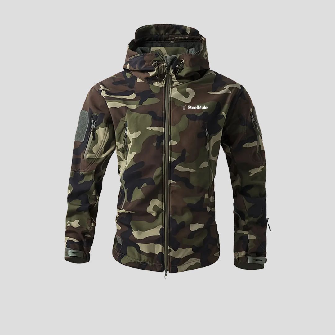 Soft Shell Jacket Woodland Camo