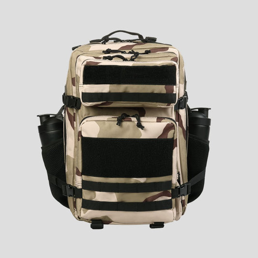 Delta Force 45L Desert Camo Tactical Backpack - High-Capacity Assault Bag