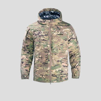 Tactical Winter Jacket with Thermo-Reflective Technology – Coyote Camo