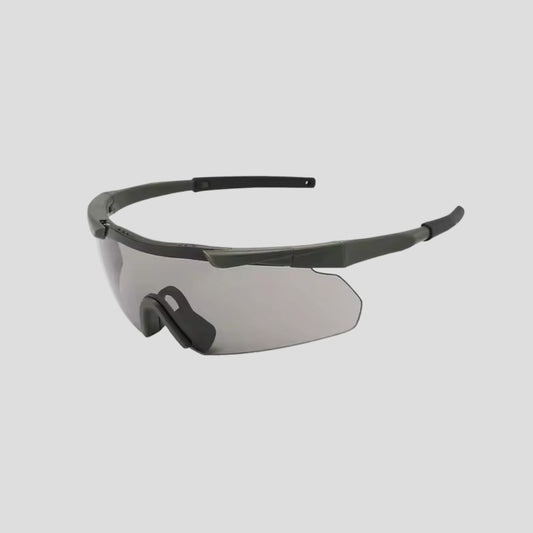 Tactical Military Glasses – Ballistic Safety Shooting Glasses - Smoke Grey Lens