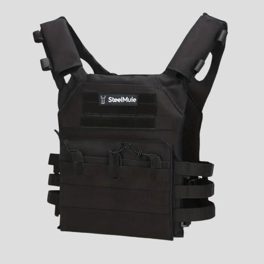 Tactical MOLLE Vest Black