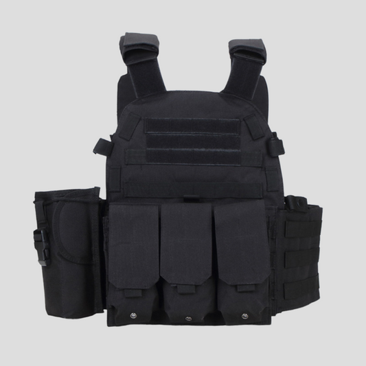 Tactical Vest Heavy Duty Black OPS