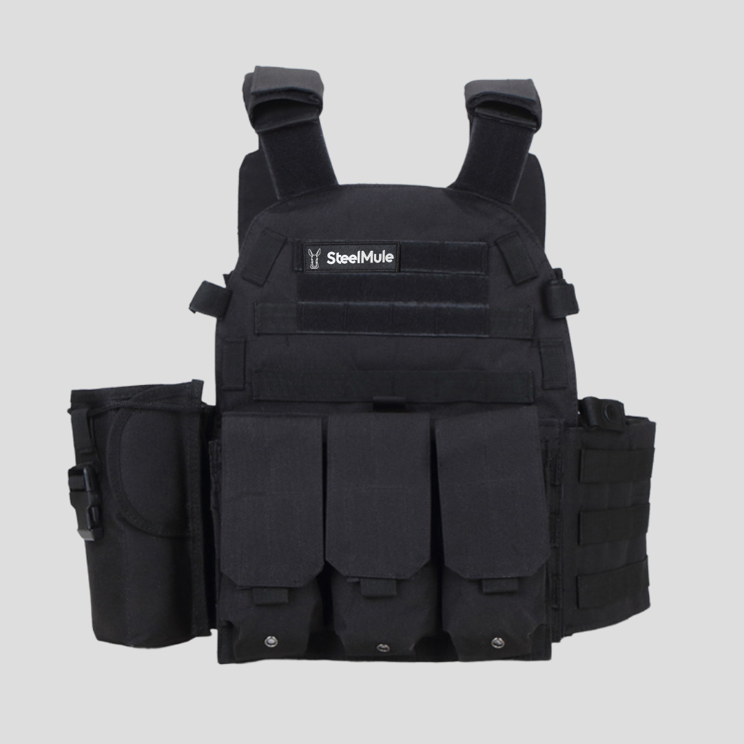 Tactical Vest Heavy Duty Black OPS