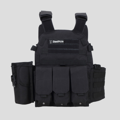 Tactical Vest Heavy Duty Black OPS