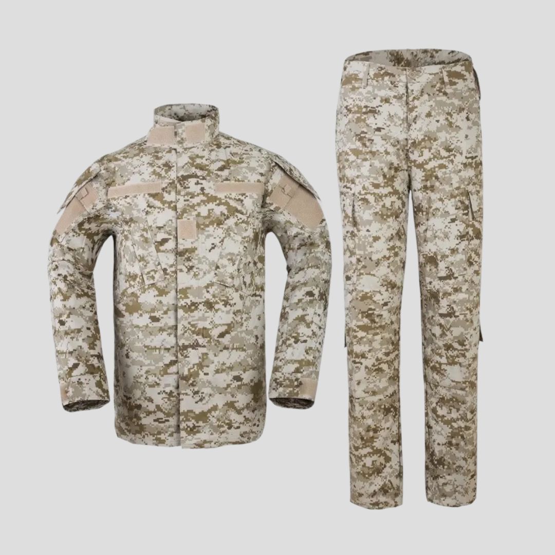 Tactical Camouflage Uniform Set - Digital Desert Camouflage, Two-Piece