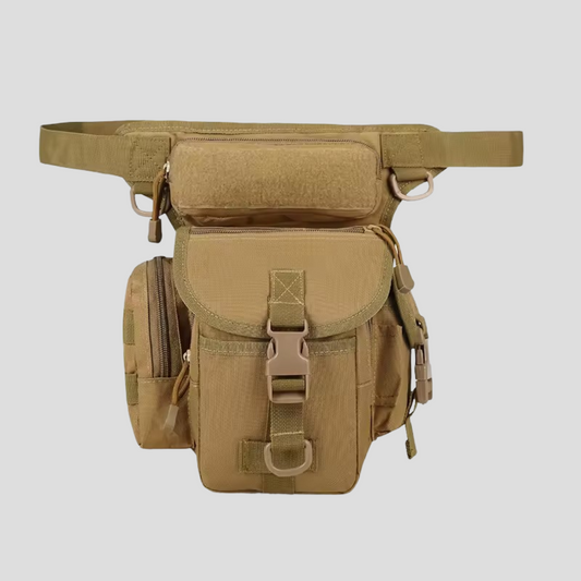 Khaki Tactical Leg Bag