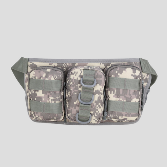 Urban Camo 3 blocks Fanny Pack